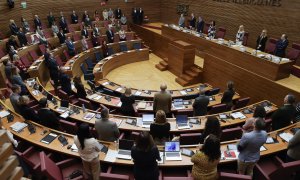 Pleno de Les Corts Valencianes.