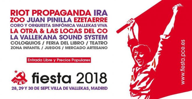 Las fiestas del PCE: más de 40 años de celebración comunista