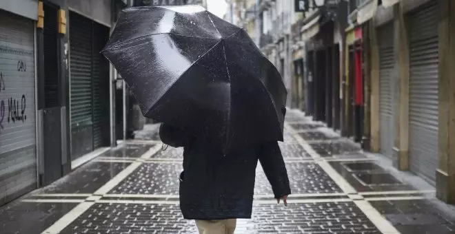 La previsión de la Aemet para el fin de semana: un frente atlántico deja lluvias el viernes y sábado