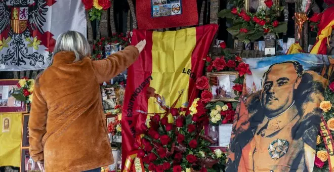 La ARMH pide al Gobierno que sancione a la Iglesia por celebrar misas por Franco el 20N