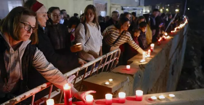 Concentraciones un mes después de la DANA en varias poblaciones valencianas con un grito unánime: ¡Mazón dimisión!