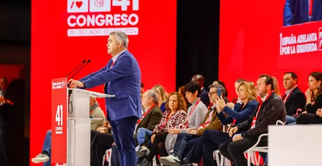 Santos Cerdán alerta contra las mentiras en sede judicial sobre el PSOE: "Van a por nosotros"