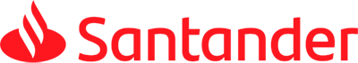 Logo del banco Santander