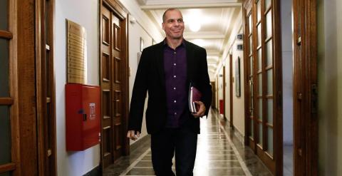 El ministro griego de finanzas, Yanis Varoufakis- REUTERS