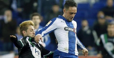 Sergio García, capitán del Espanyol, estuvo implicado en el amaño, según Vizcay. /EFE