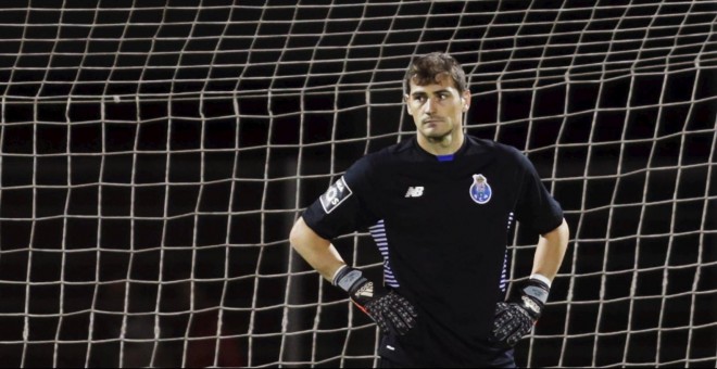 Iker Casillas en un partido con el Oporto. /REUTERS