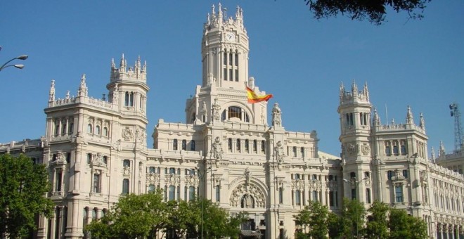 Fachada del Ayuntamiento de Madrid