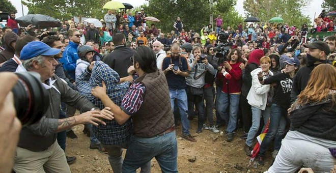 'La brutalidad del Toro de la Vega ya no se dirige sólo al animal, sino también a las personas' dice David Rocamora, abogado de la acusación.- EFE