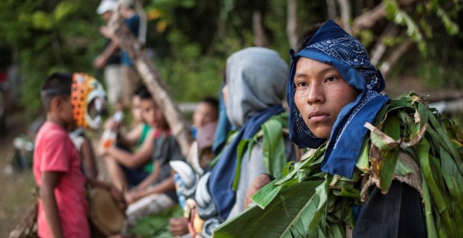 Son grupos de indígenas Ngäbe Buglé, llamados por la Agencia de las Naciones Unidas para los Refugiados (ACNUR) como los 'Chiriticos'.