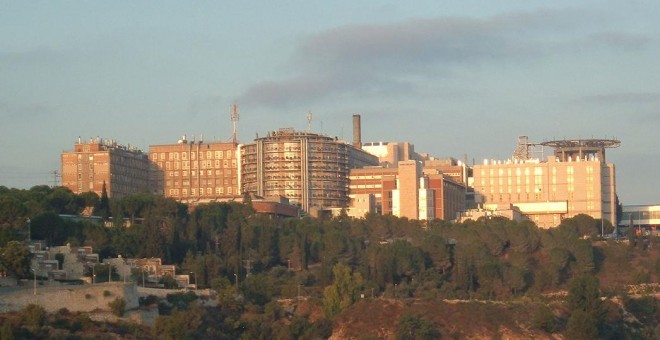 El Hospital el Hadassah en Ein Karem, Jerusalén.