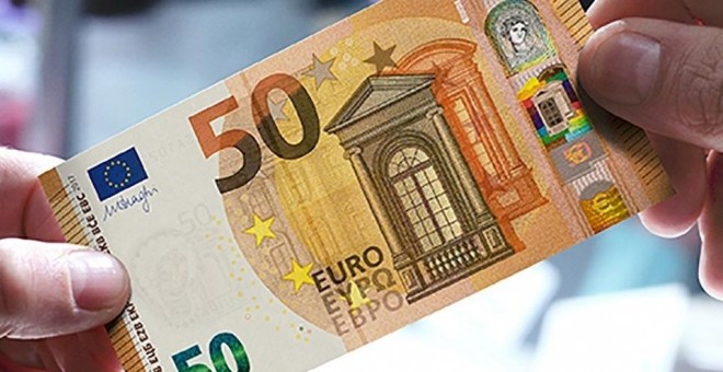 Nuevo billete de 50 euros.