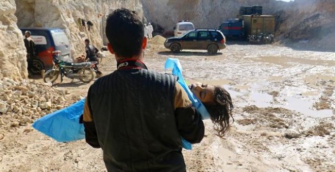 Al menos 23 niños murieron por el ataque químico en Idlib / REUTERS