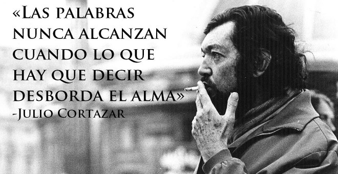 El escritor Julio Cortázar, autor de 'Rayuela'