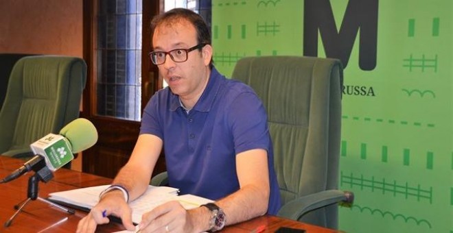 Marc Solsona, alcalde de Mollerussa, que abrirá este martes las comparecencias ante la Fiscalía por el referéndum. EUROPA PRESS