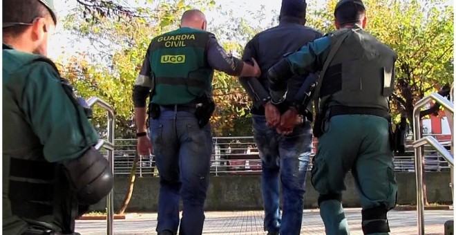 Fotografías facilitadas por la Guardia Civil, que en colaboración con la NAPTIP de Nigeria (National Agency for the Prohibition of Trafficking in Persons) y la NCA Británica, en una investigación coordinada por EUROPOL, ha desmantelado una rama de la mafi