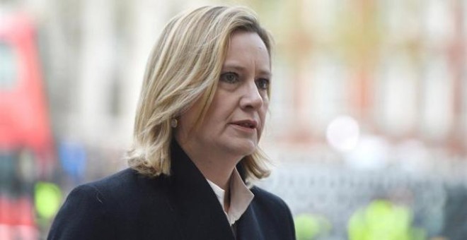 Amber Rudd. HANNAH MCKAY/REUTERS