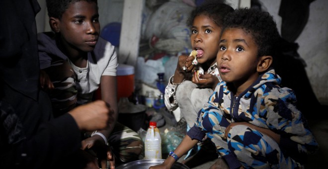 Los niños desplazados de la ciudad portuaria de Hodeidah  |  Archivo/Reuters