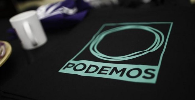 Una camiseta de Podemos. EUROPA PRESS/Archivo