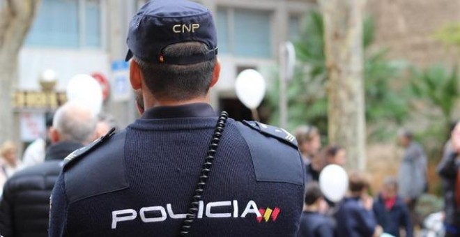 Agente de la Policía Nacional. Europa Press