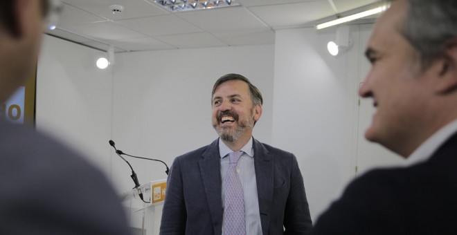 El presidente de Hazte Oír, Ignacio Arzuaga, durante la última asamblea de la asociación. HAZTE OÍR.