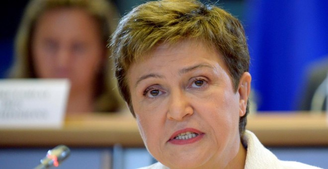 La economista búlgara Kristalina Georgieva. / REUTERS