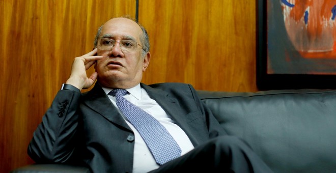 El juez del Supremo Tribunal Federal de Brasil, Gilmar Mendes. / Reuters