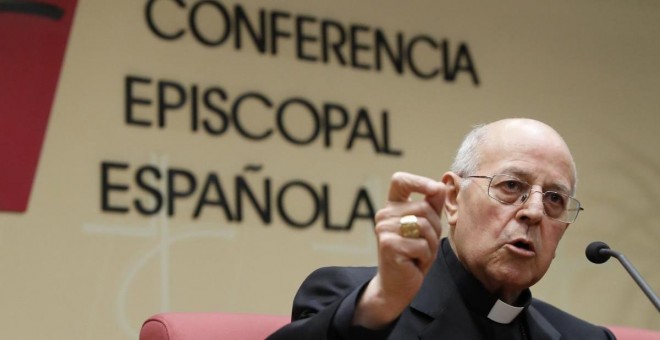 El presidente de la Conferencia Episcopal Española, Ricardo Blázquez, en una imagen de archivo. EFE