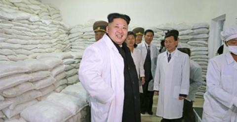 El líder norcoreano Kim Jong-un.