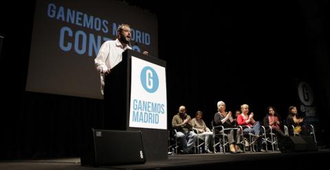 Imagen de la presentación pública de la iniciativa municipal Ganemos Madrid.