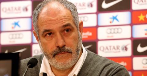 El ya ex director deportivo del Barcelona, Andoni Zubizarreta.