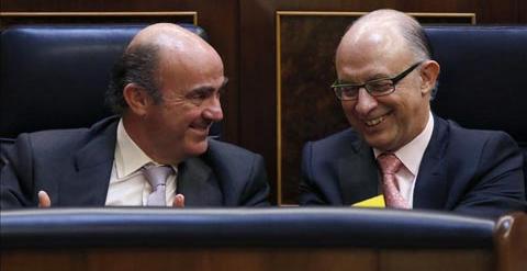 Guindos y Montoro.