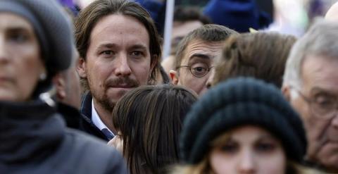 Iglesias Marcha por el Cambio. EFE