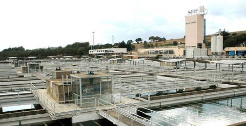 Estación de tratamiento de agua potable del Ter.