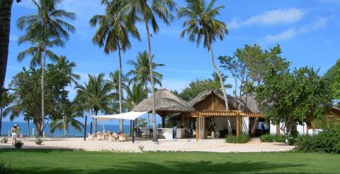 Uno de los edificios del complejo de lujo Casa de Campo, en República Dominicana.