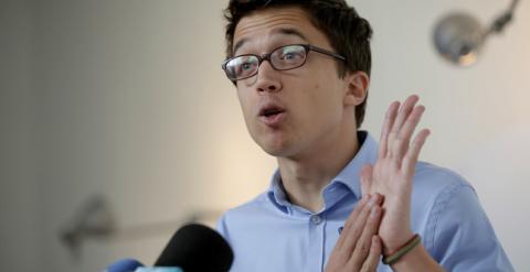 El número dos de Podemos, íñigo Errejón.- EFE