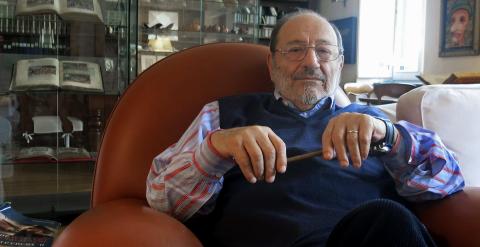 El escritor y filósofo italiano Umberto Eco. EFE/Carmen Sigüenza