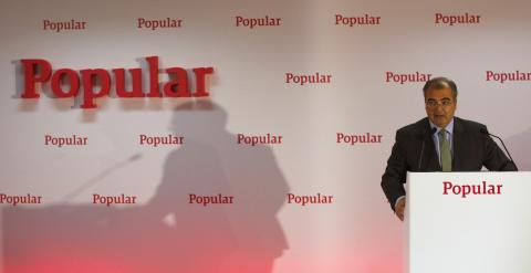 El presidente del Banco Popular, Ángel Ron. REUTERS