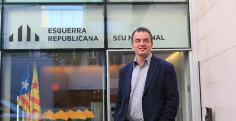 El candidato de ERC para la Alcaldía de Barcelona, Alfred Bosch.