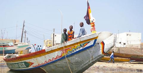 Saint Louis, en Senegal.