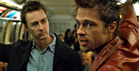 Brad Pitt y Edward Norton.