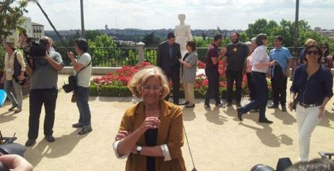 Manuela Carmena, la candidata a la Alcaldía de Madrid por Ahora Madrid./ EUROPA PRESS