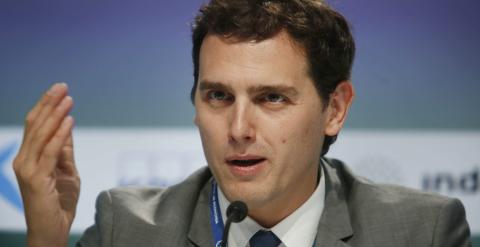 El presidente de Ciudadanos, Albert Rivera.- Susanna Sáez (EFE)