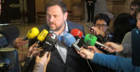 Oriol Junqueras, presidente de Esquerra Republicana de Catalunya./ EUROPA PRESS