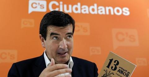 El líder de Ciudadanos en Valencia capital, Fernando Giner. Archivo EFE