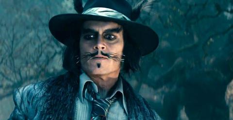 Johnny Depp en EL LOBO EN 'INTO THE WOODS'