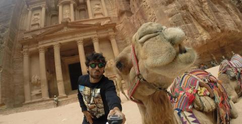 Una visita obligada en Jordania es Petra.