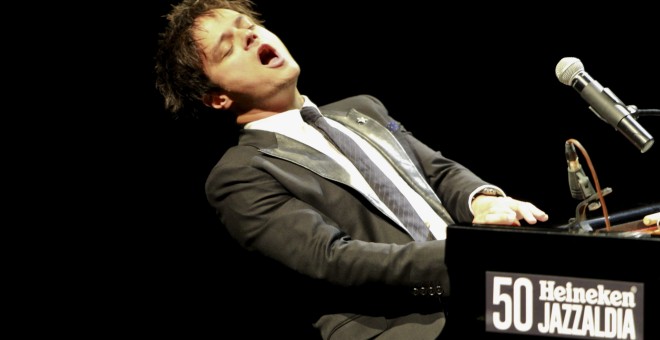 Jamie Cullum, durante el concierto./ EFE