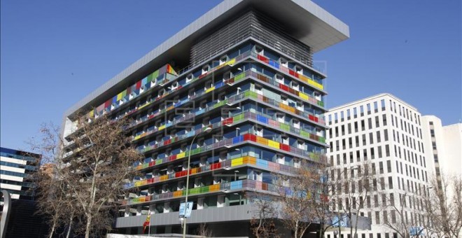 Edificio del Instituto Nacional de Estadística (INE), situado en el madrileño paseo de la Castellana. EFE