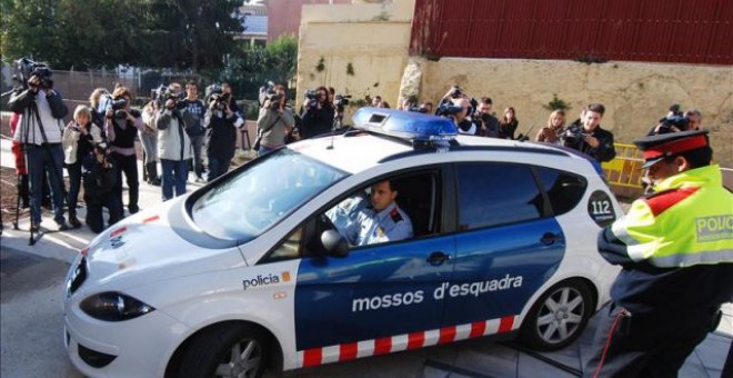 Los Mossos d'Esquadra investigan quién fue el agresor.- EFE