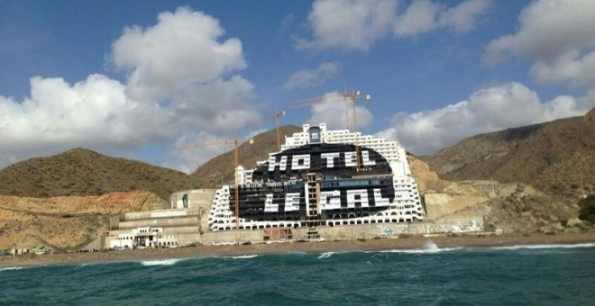 El hotel de El Algarrobico (Almería). EP.P